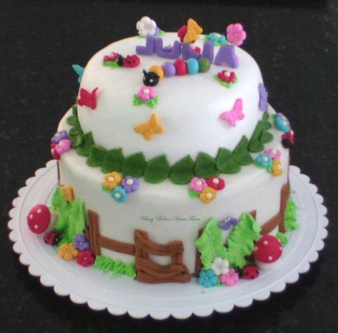 Bolo Fake Jardim (aluguel) PROMOÇÃO